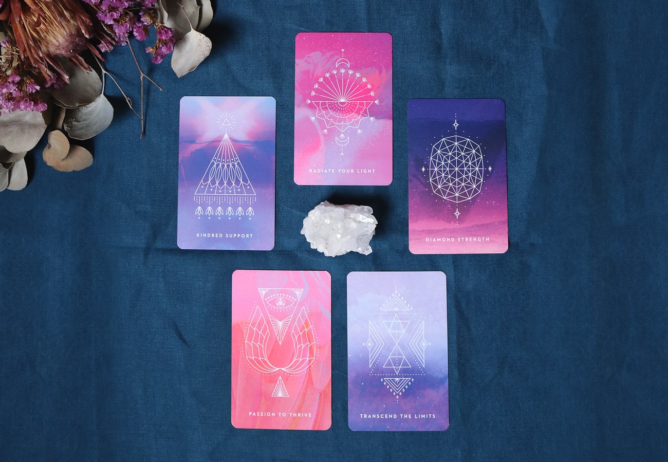 Full Moon Oracle Card Spread